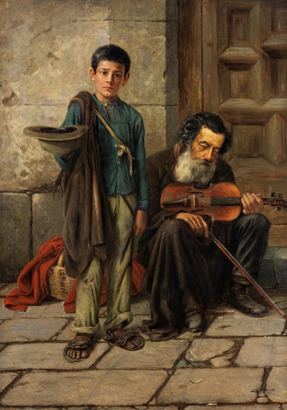 Joseph Kleitsch comparable auction result: joseph kleitsch 1885 ungarn 1931 santa ana kalifornien