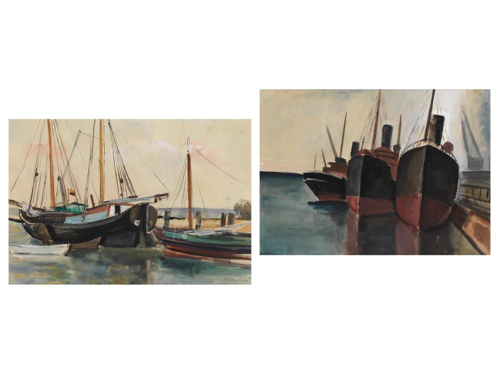 otto geigenberger 1881 wasserburg inn 1946 ulm · Hampel Fine Art Auctions · 2025-09-25 Otto Geigenberger comparable auction result: otto geigenberger 1881 wasserburg inn 1946 ulm