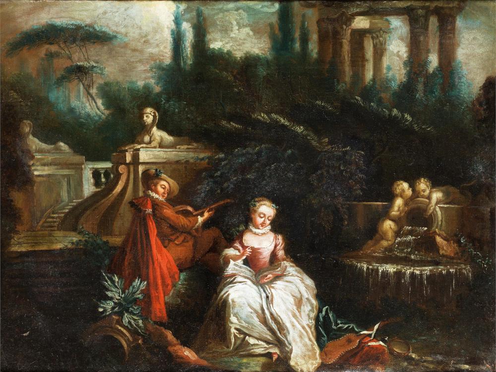 Nicolas Lancret comparable auction result: nicolas lancret 1690 paris 1743 ebenda kreis des