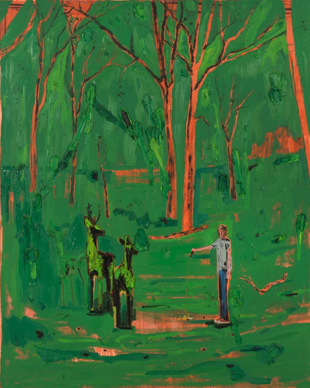 Kim Dorland comparable auction result: kim dorland canadian b 1974 the walk home 2006