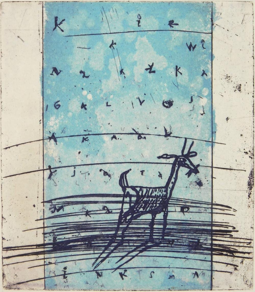 leo ray lithuania israel 1950 etching · Rachel Davis Fine Arts · 2025-09-20 Leo Ray comparable auction result: leo ray lithuania israel 1950 etching