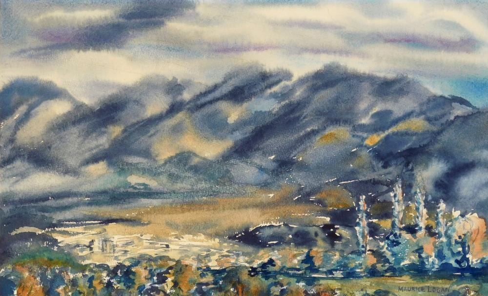 maurice logan american 1886 1977 watercolor · Rachel Davis Fine Arts · 2025-09-20 Maurice George Logan comparable auction result: maurice logan american 1886 1977 watercolor