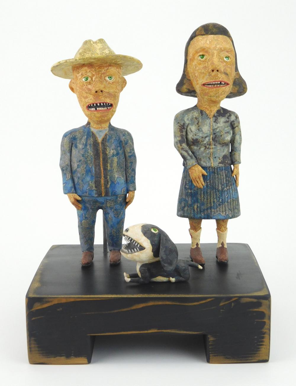 Wesley Anderegg comparable auction result: wesley anderegg american b 1958 ceramic sculpture