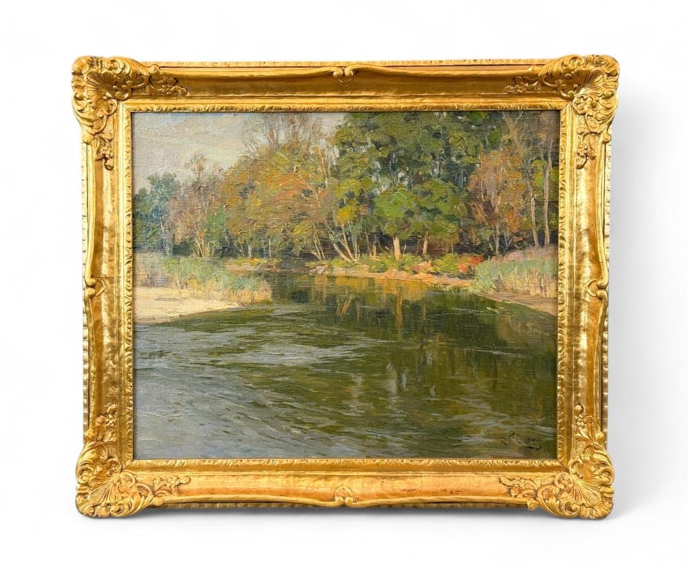 Robert Franz Curry comparable auction result: robert franz curry riverbank o c