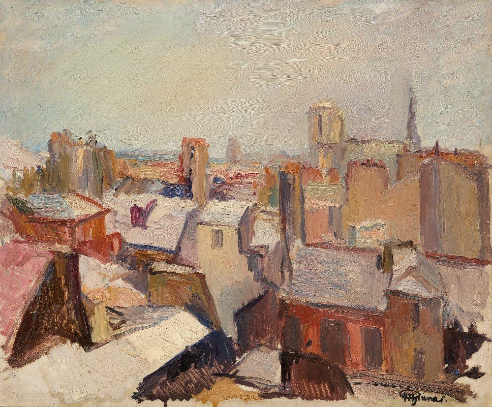 Marc Gimat comparable auction result: marc gimat sur les toits