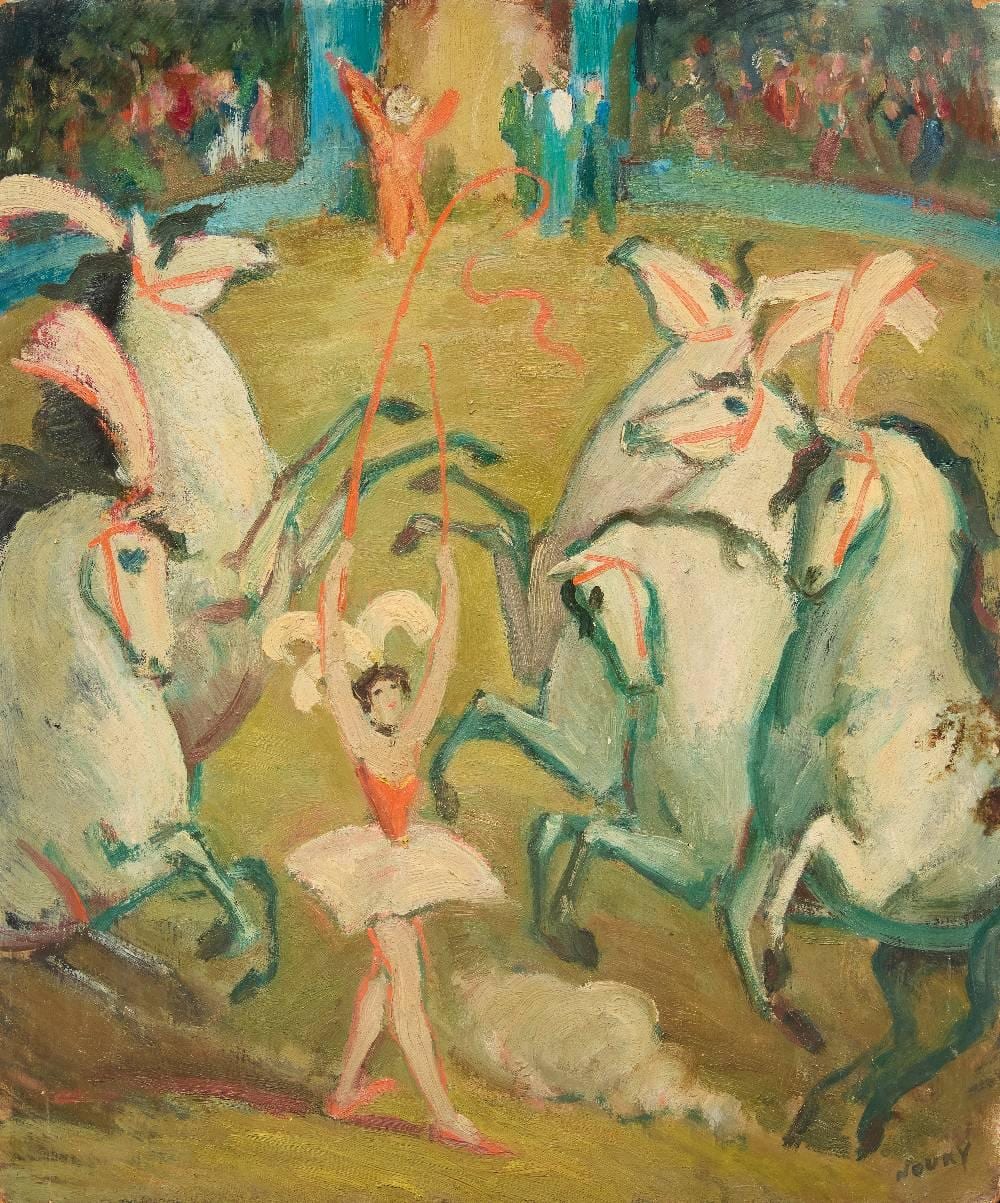 Pierre Noury comparable auction result: pierre noury le cirque