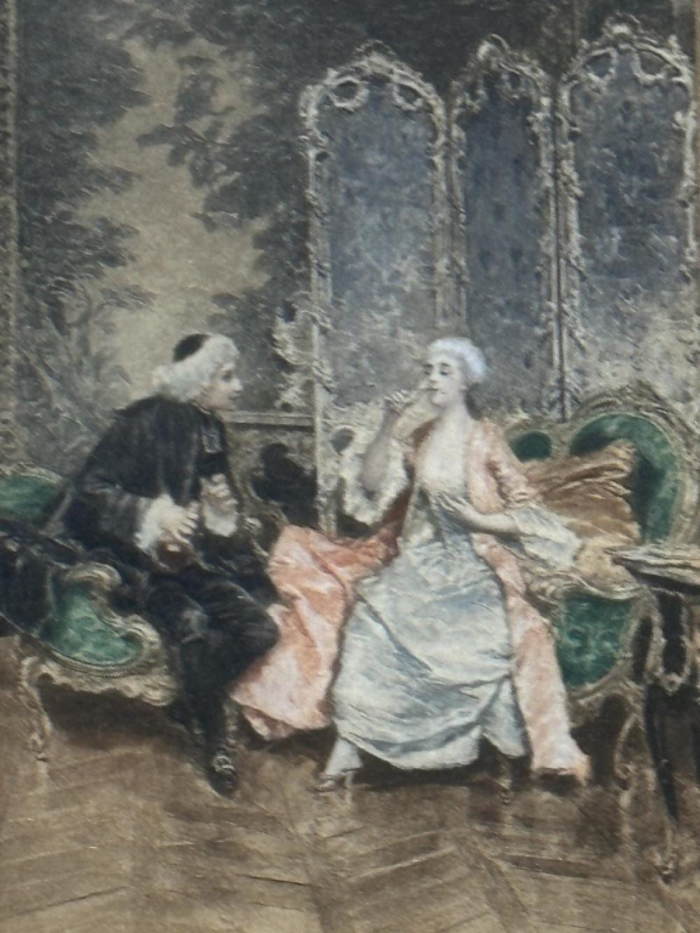 Lucius Rossi comparable auction result: victorian a la sainte luce by lucius rossi