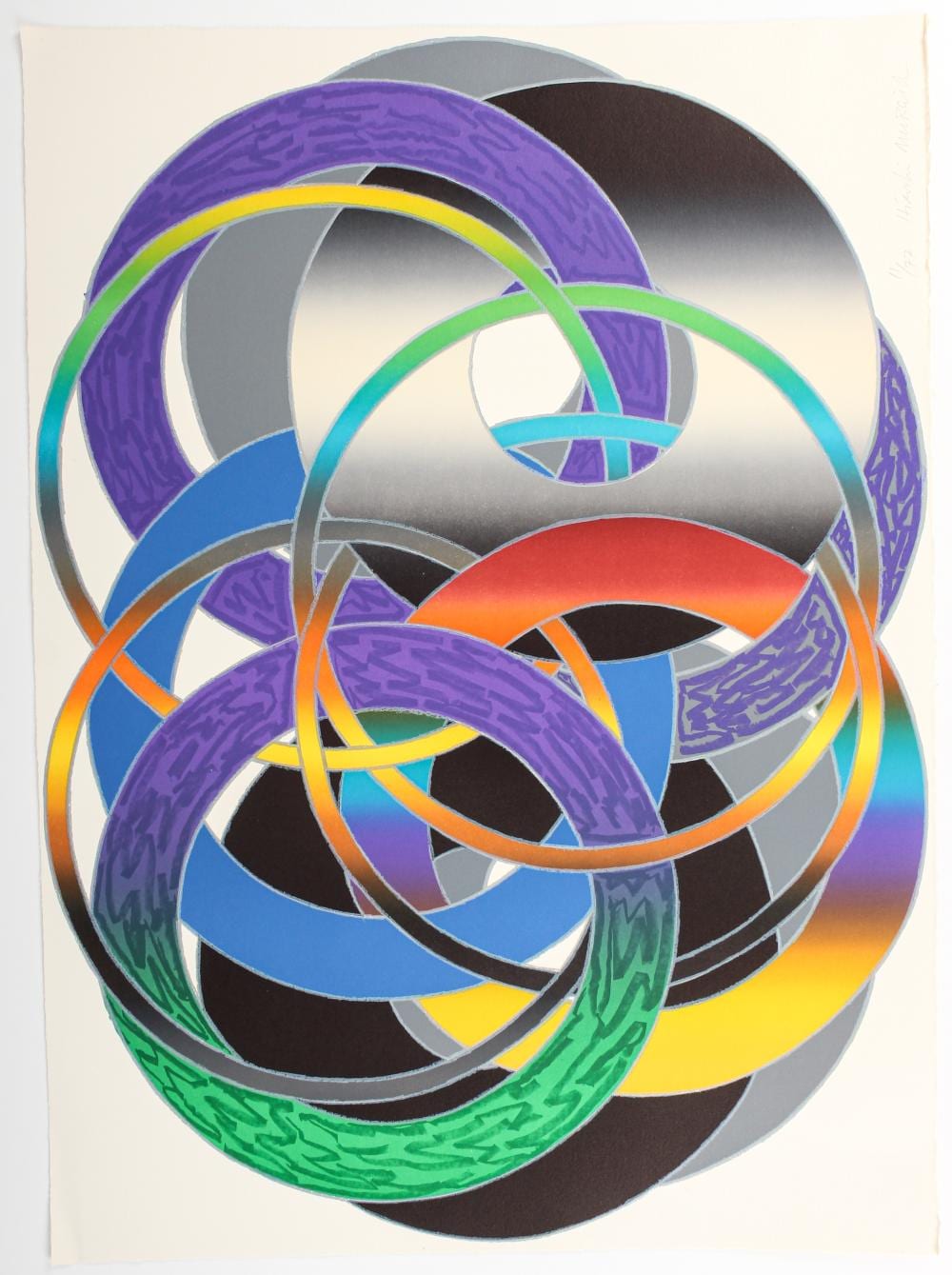 Hiroshi Murata comparable auction result: hiroshi murata japanese b 1941 signed color lithograph