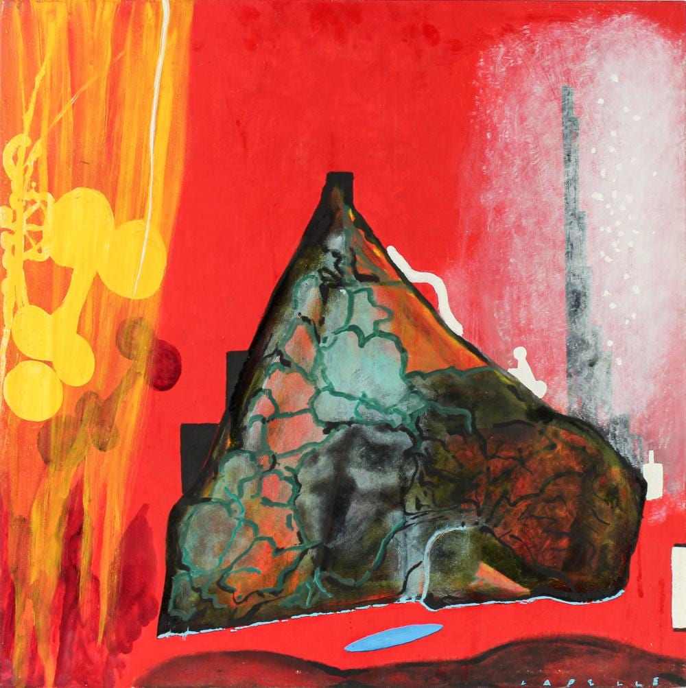 rodger lapelle american 1936 2020 floating mountain oil on board painting · Hoch LTD. · 2025-09-21 Rodger Lapelle comparable auction result: rodger lapelle american 1936 2020 floating mountain oil on board painting