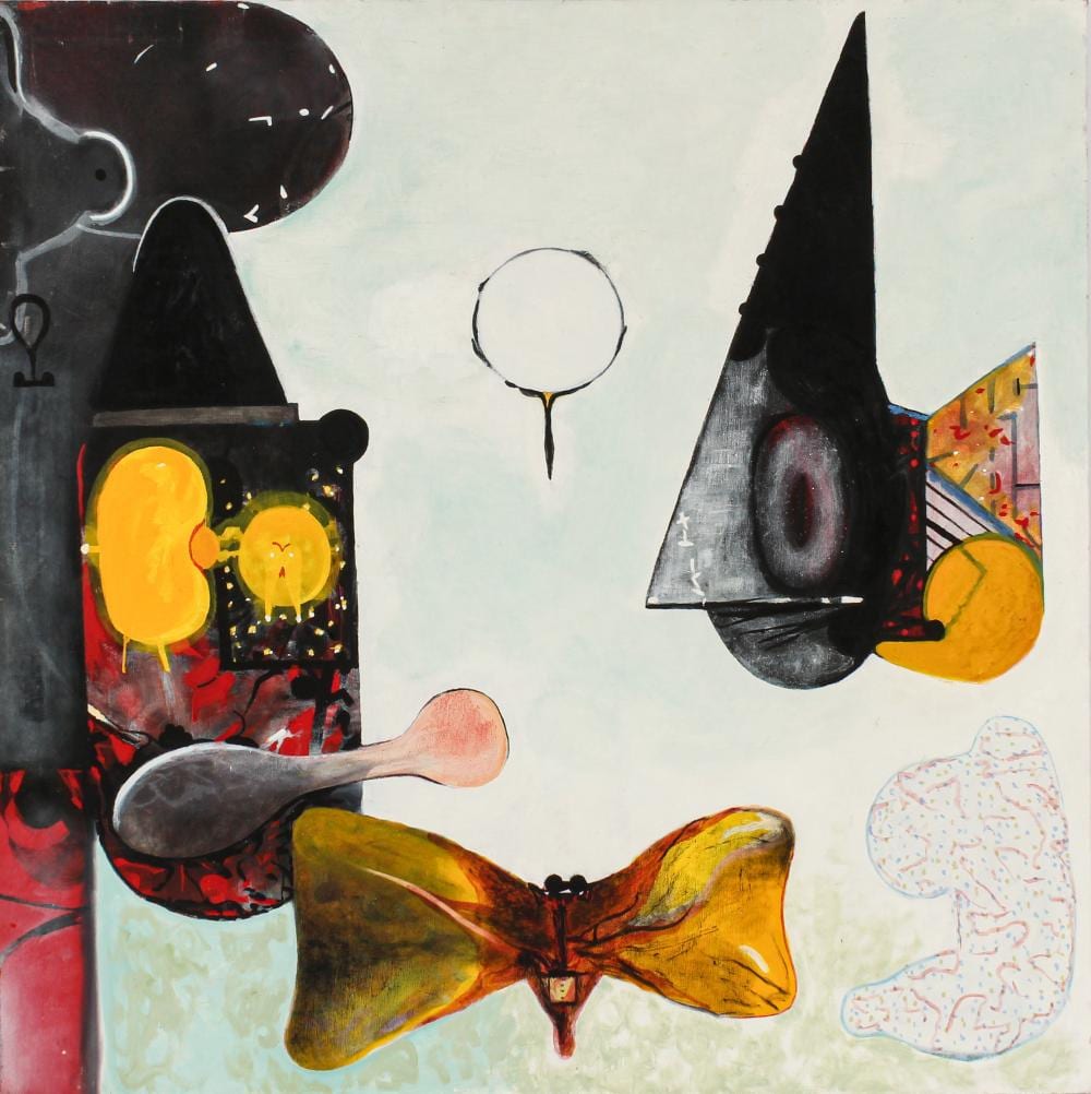 rodger lapelle american 1936 2020 untitled abstract oil on canvas painting · Hoch LTD. · 2025-09-21 Rodger Lapelle comparable auction result: rodger lapelle american 1936 2020 untitled abstract oil on canvas painting