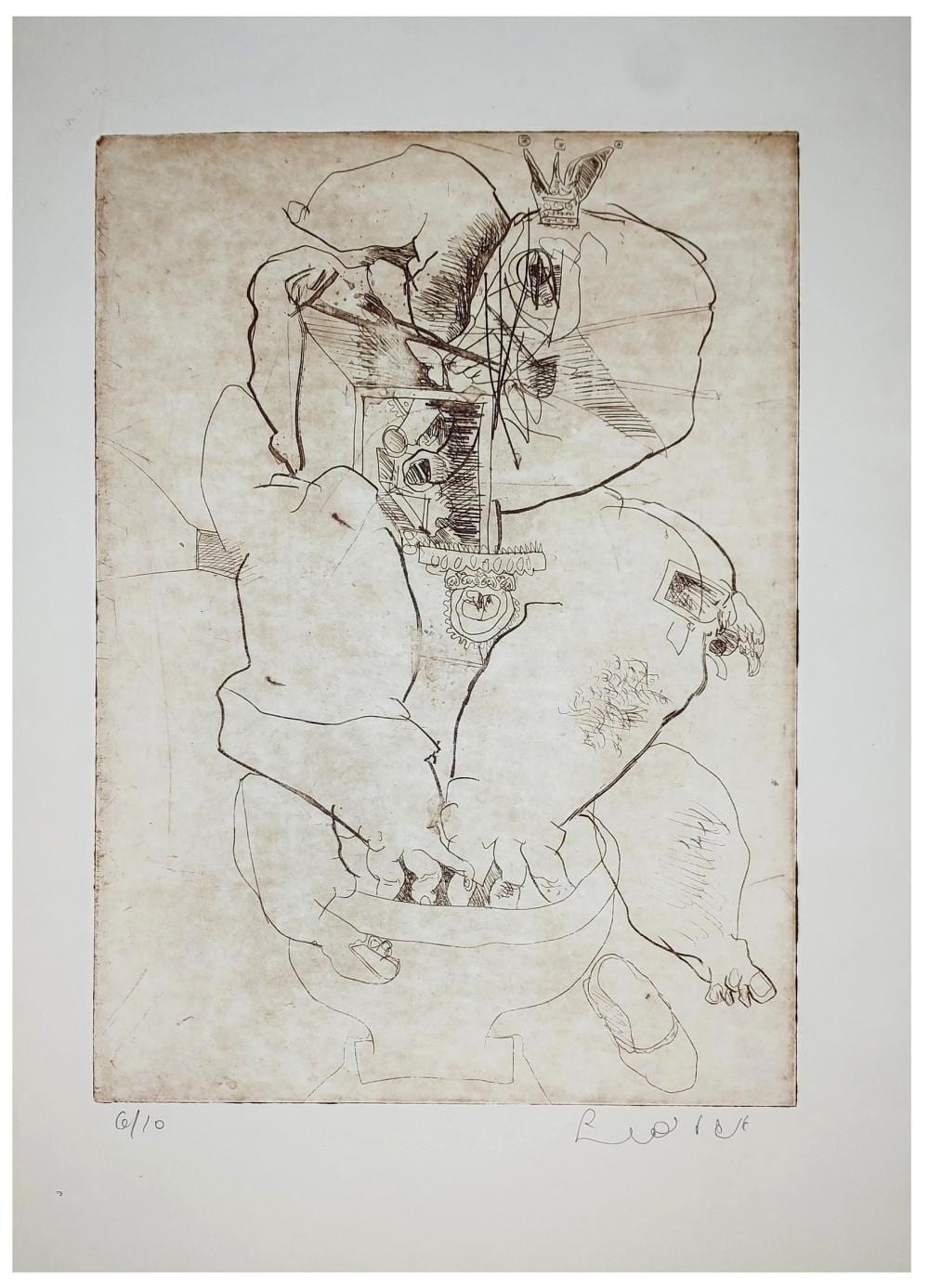 Uri Lifschitz comparable auction result: uri lifschitz israeli 1936 2011