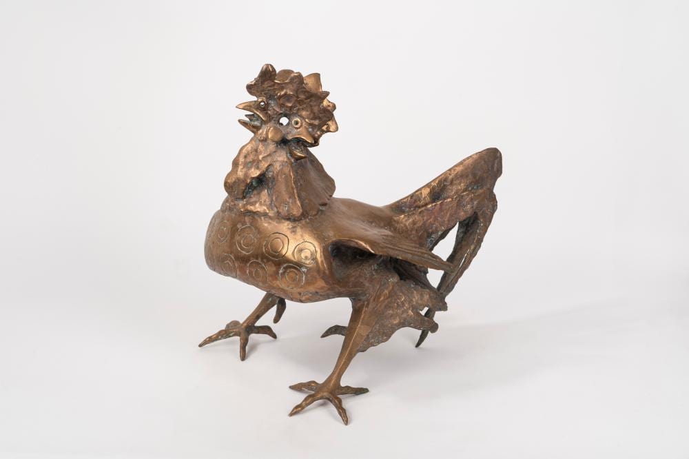 Luciano Minguzzi comparable auction result: luciano minguzzi bologna 1911 milano 2004 rooster