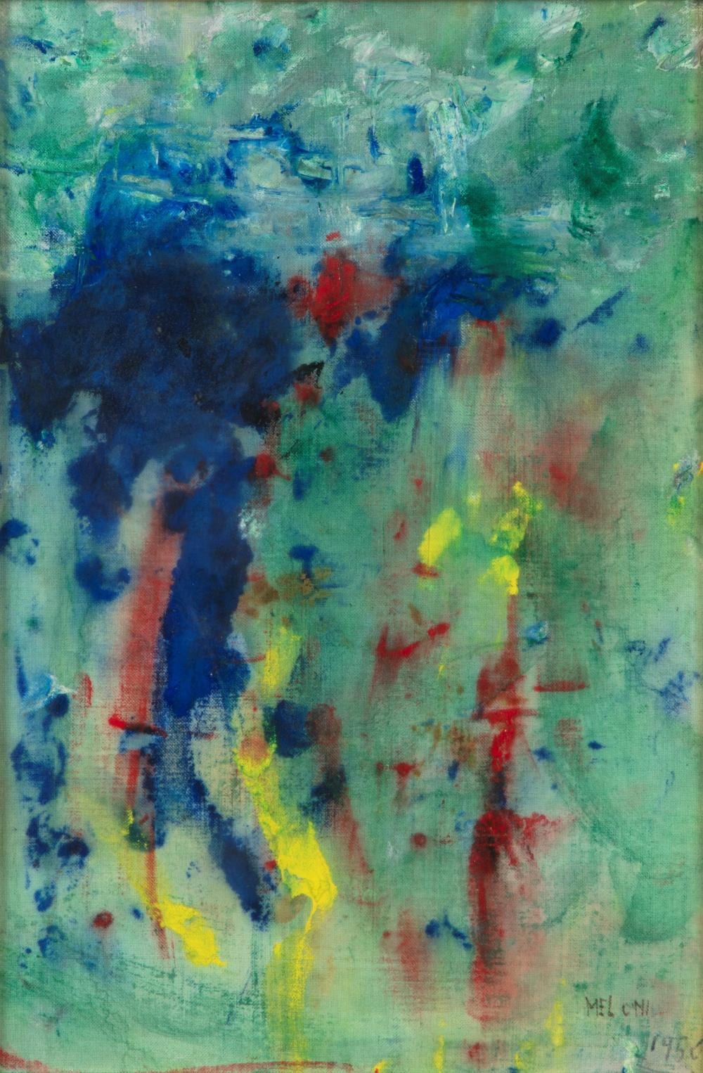 Gino Meloni comparable auction result: gino meloni varese 1905 lissone 1989 untitled 1956