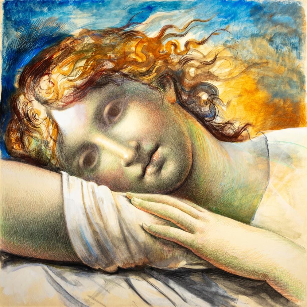 Carlo Maria Mariani comparable auction result: carlo maria mariani roma 1931 new york 2021 reflection 1999