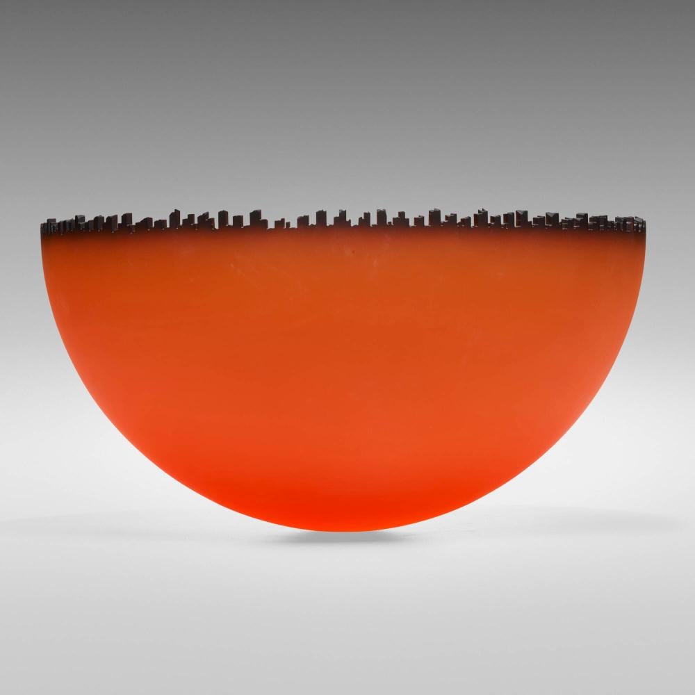 jay musler cityscape bowl · Rago Arts and Auction Center · 2025-09-19 Jay Musler comparable auction result: jay musler cityscape bowl