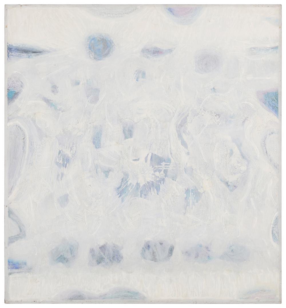 Lawrence Calcagno comparable auction result: lawrence calcagno 1913 1993 edge of morning iii 1975