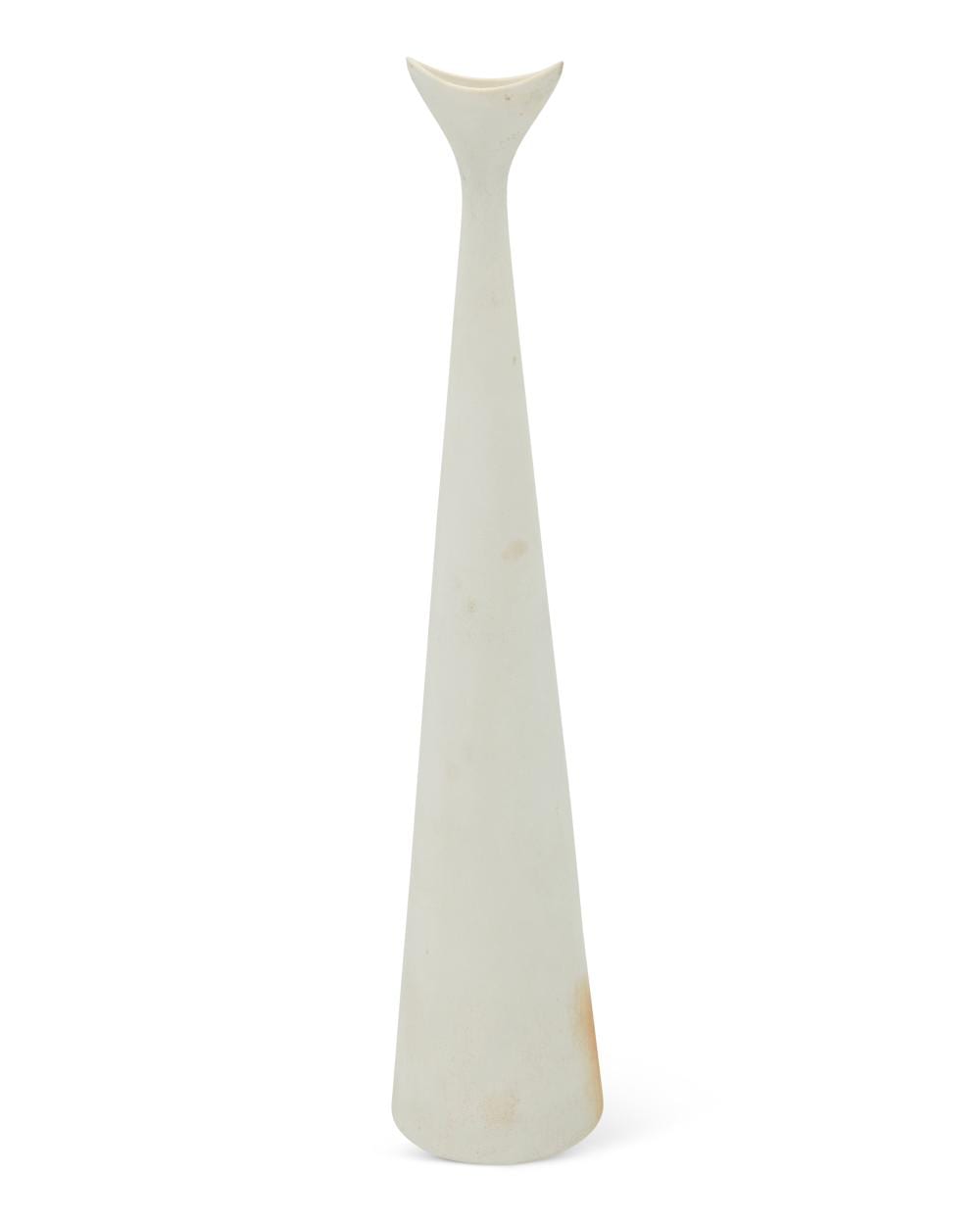 Malcolm Leland comparable auction result: malcolm leland 1924 2019 a bird s mouth bisque ceramic vase mid 20th century