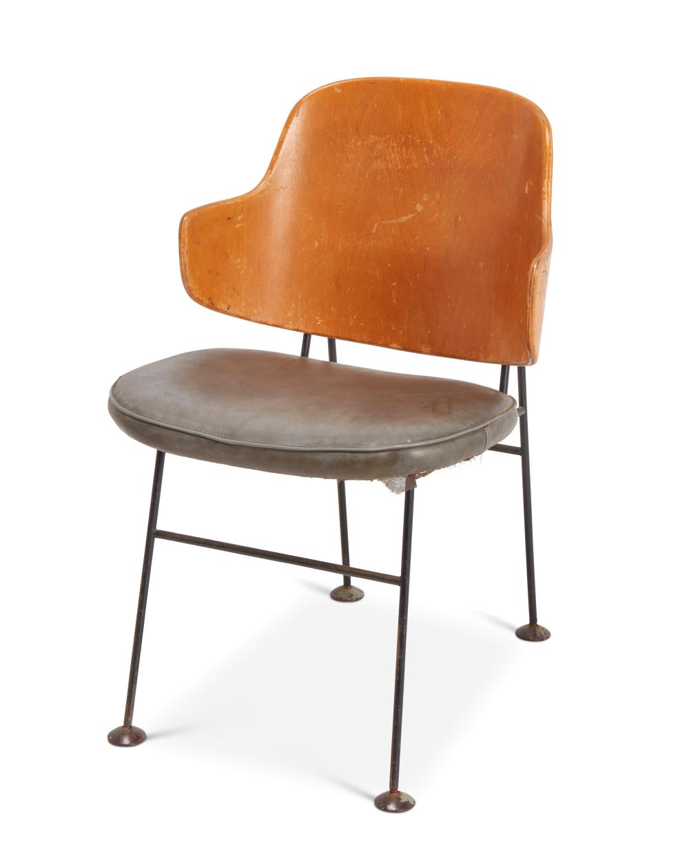 Ib Kofod-Larsen comparable auction result: ib kofod larsen 1921 2003 a penguin side chair for selig mid 20th century