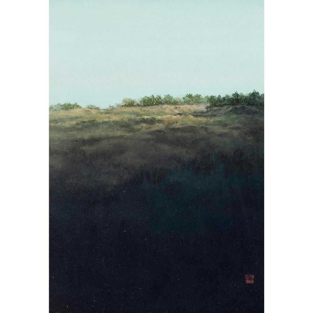Ryozo Kato comparable auction result: landscape