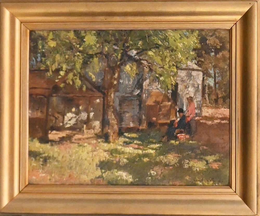 James Muir Auld comparable auction result: james muir auld the aviary 1935