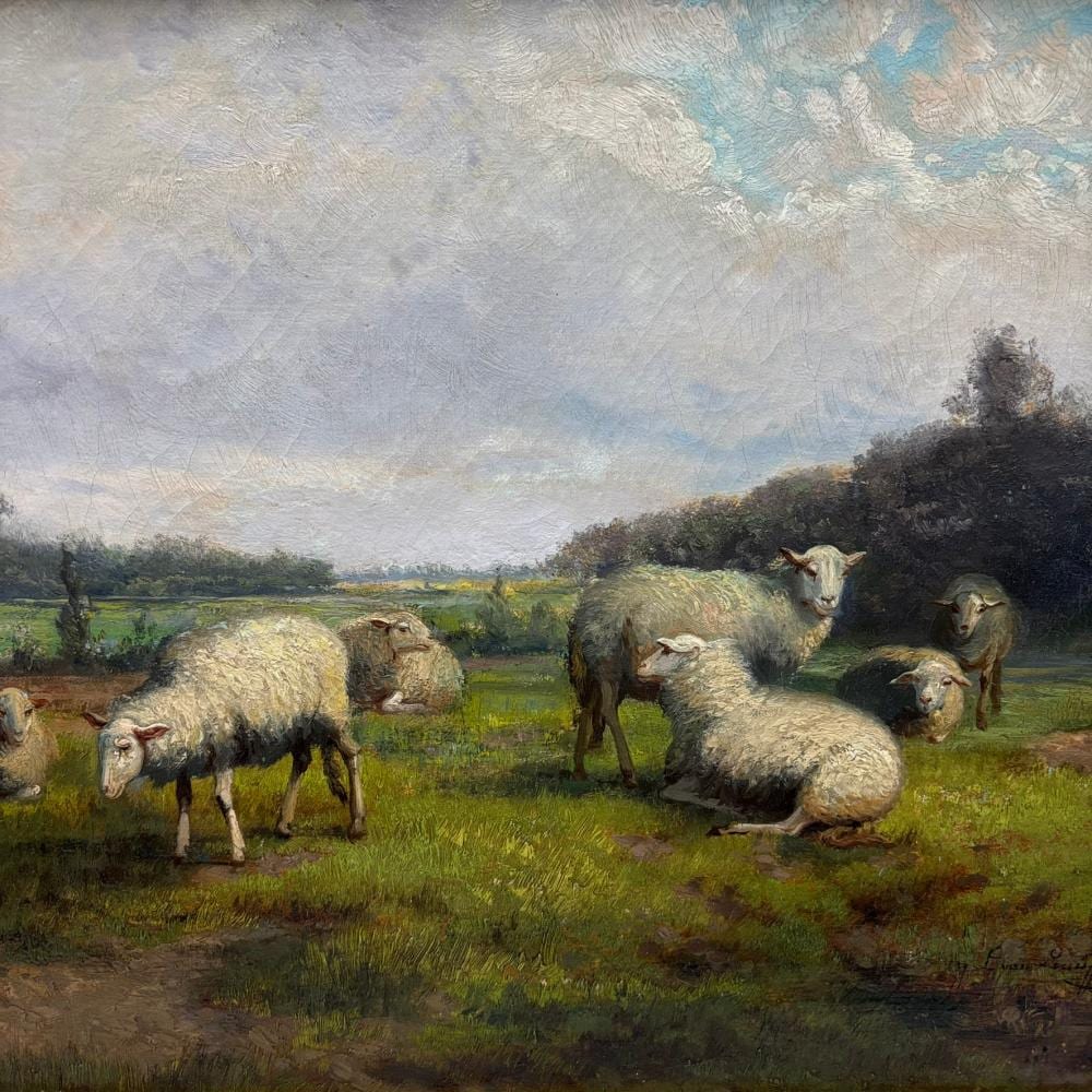 Jean-Baptiste van Leemputten comparable auction result: jean baptiste van leemputten 1831 1924