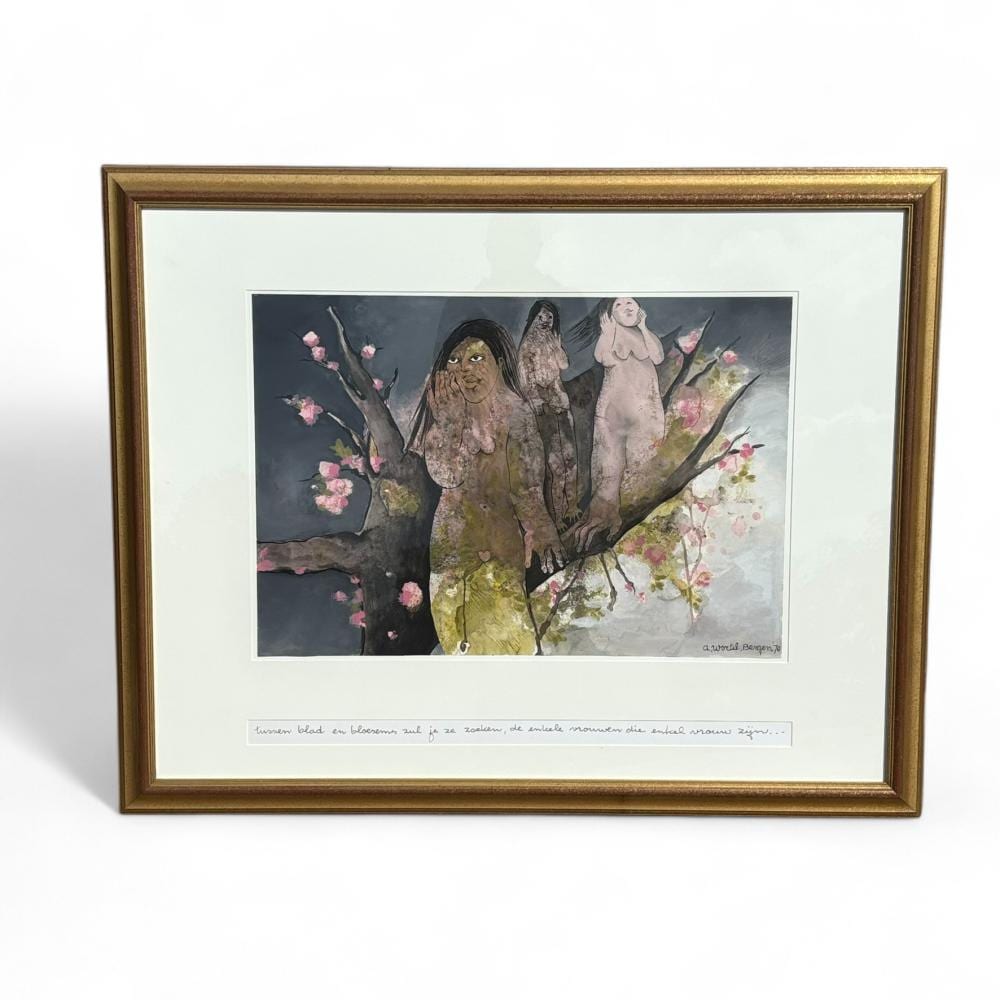 Anna Maria Wortel comparable auction result: ans wortel 1929 1996 gouache