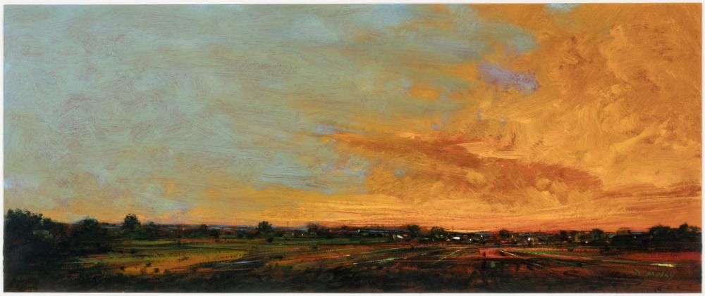 David Melby comparable auction result: david melby 1942 2014 oil on artist s board