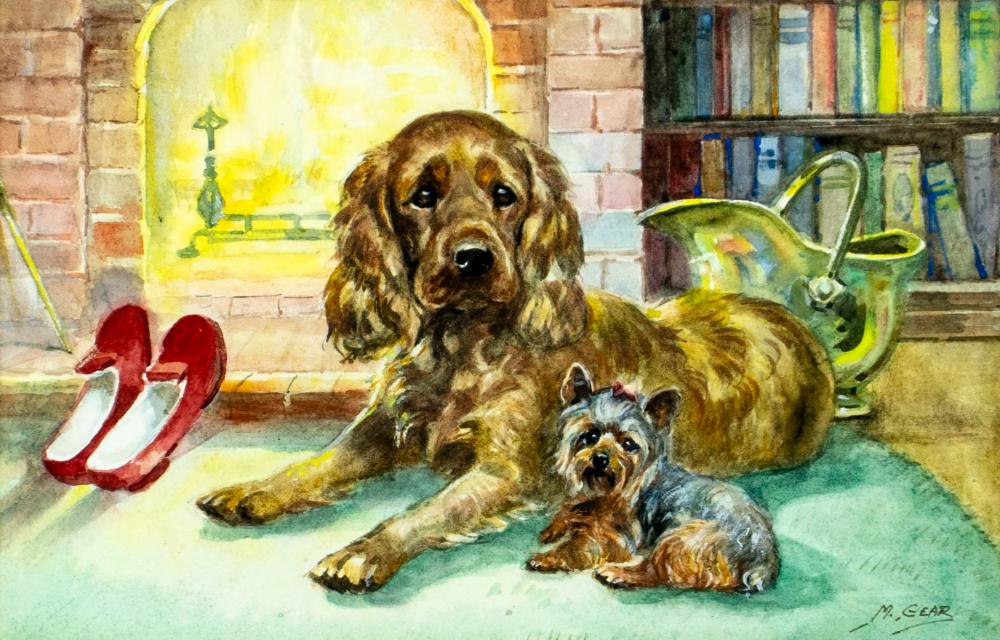 Mabel Gear comparable auction result: mabel gear uk 1900 1997 watercolor painting