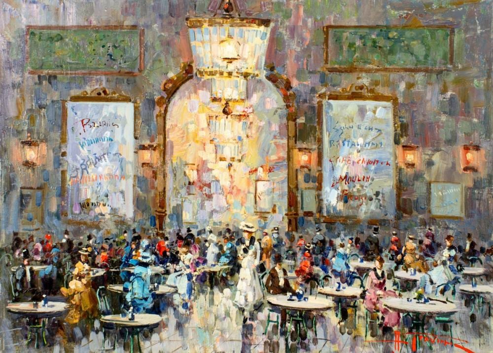 Antonio Gravina comparable auction result: antonio gravina italy 1934 2011 oil painting