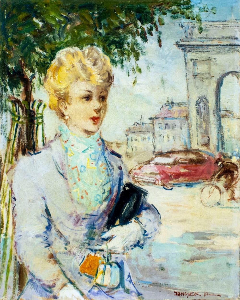 Antal Jancsek comparable auction result: antal jancsek hungary 1907 1985 oil painting