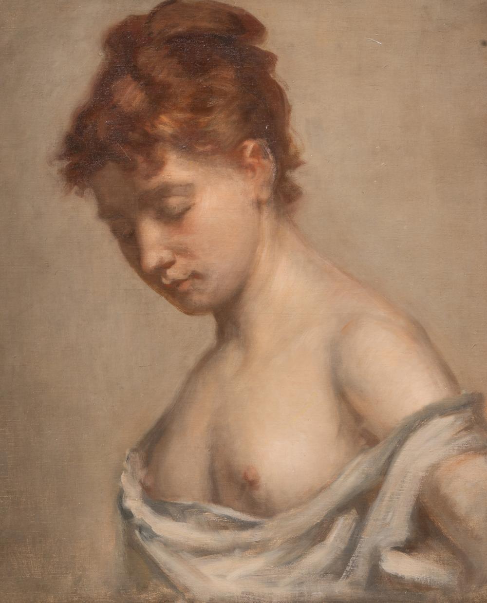 Edouard Agneessens comparable auction result: edouard agneessens 1842 1885 portrait of a lady oil on canvas 57 x 47 cm 22 4 x 18 1 2 in frame 78 x 68 cm 30 7 x 26 7 in