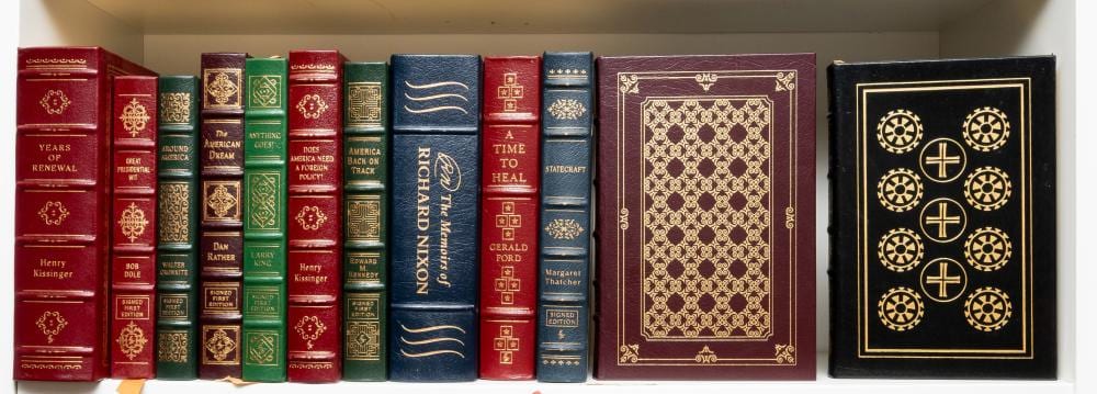 Andy Nixon comparable auction result: nixon richard m the memoirs limited edition signed by the author norwalk cn the easton press 1988 and 11 others limited editions signed by the authors 12