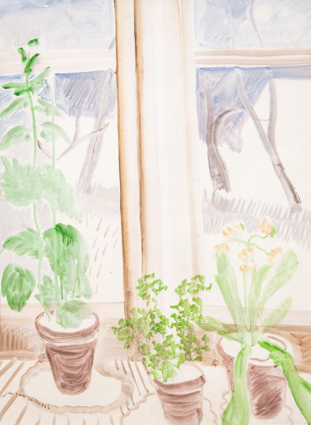 joe van rossem 1940 still life of plants in front of the window watercolour on steinbach paper 71 x 53 cm 27 9 x 20 8 in frame 92 x 74 cm 36 2 x 29 1 in · Carlo Bonte Auctions · 2025-10-16 Joe van Rossem comparable auction result: joe van rossem 1940 still life of plants in front of the window watercolour on steinbach paper 71 x 53 cm 27 9 x 20 8 in frame 92 x 74 cm 36 2 x 29 1 in