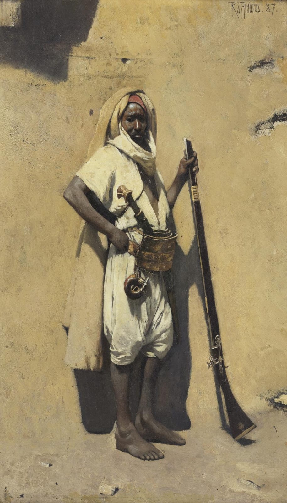 Raphael von Ambros comparable auction result: raphael von ambros austrian 1855 1895 the guard