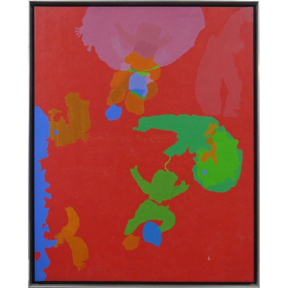 Eric Malthouse comparable auction result: eric malthouse watchers of the field oil canvas