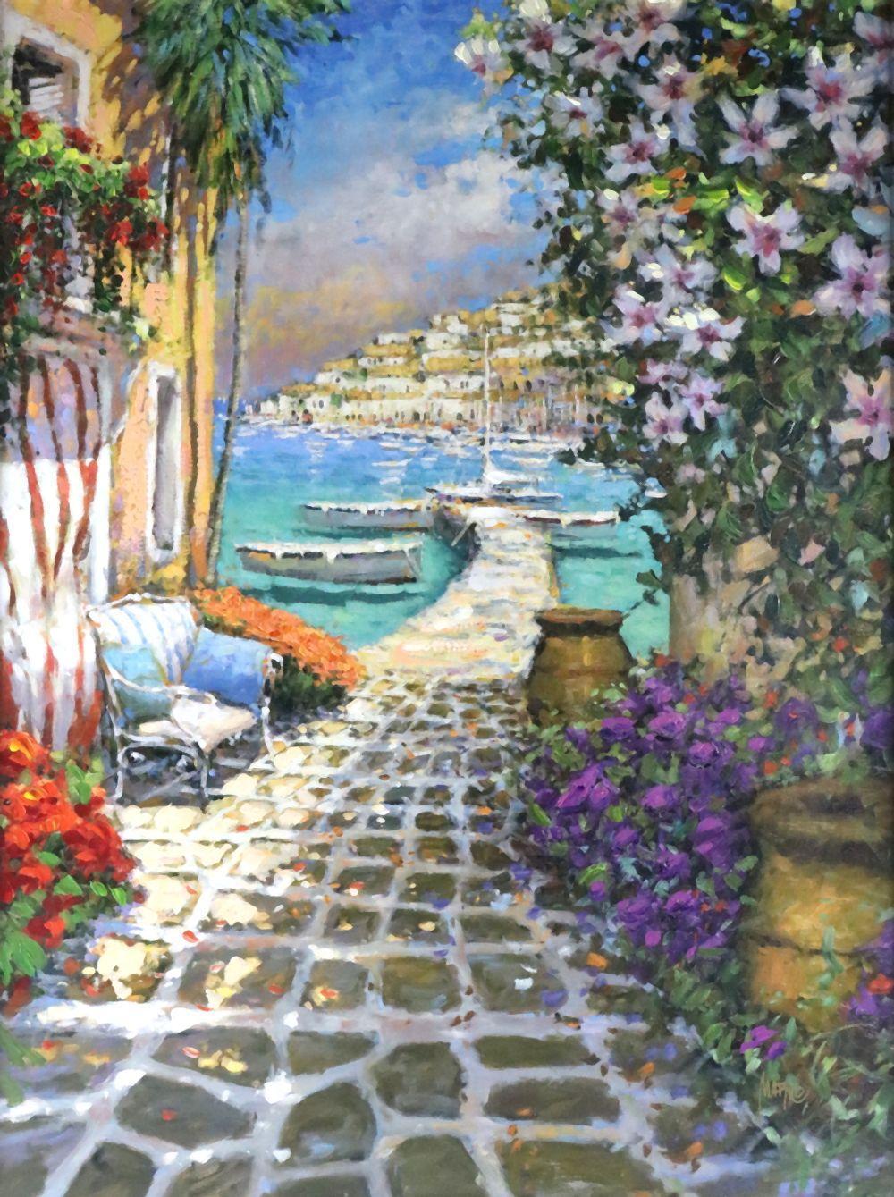 Marko Mavrovich comparable auction result: marko mavrovich croatianj b 1960 last pose of the day giclee