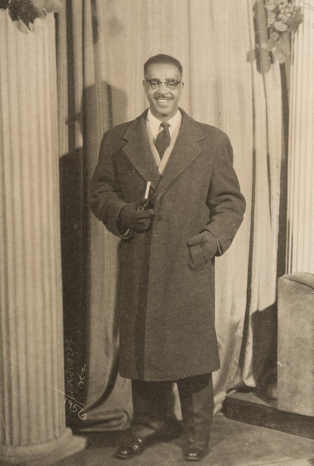 James VanderZee comparable auction result: james vanderzee 1886 1986 untitled portrait of an unidentified gentleman 1956