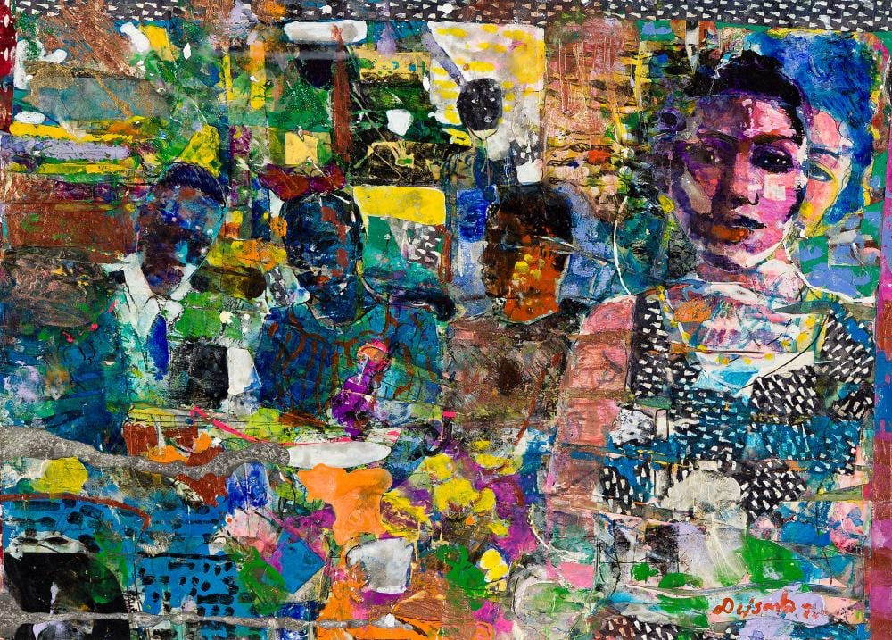 Louis Delsarte comparable auction result: louis delsarte 1944 2020 the banquet 2000