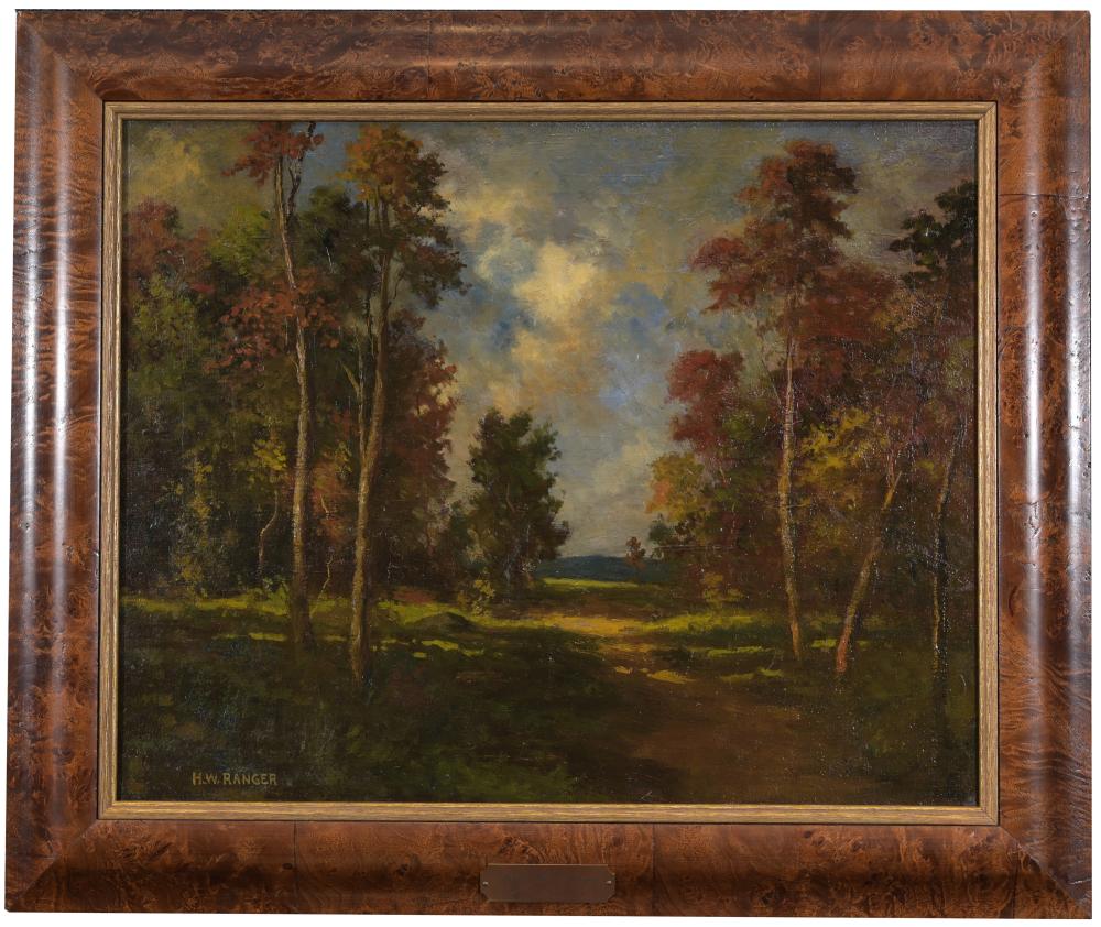 henry ward ranger ny ct 1858 1916 · Helmuth Stone · 2025-09-28 Henry Ward Ranger comparable auction result: henry ward ranger ny ct 1858 1916