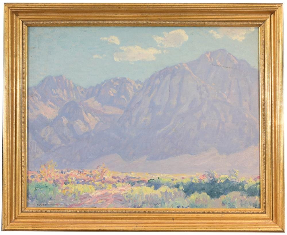 Everett Longley Warner comparable auction result: everett warner american 1877 1963