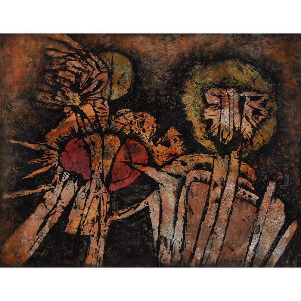 roland gigu re 1929 2003 dialogue entre l immobile et l ph m re 1962 · Waddington's · 2025-09-25 Roland Giguère comparable auction result: roland gigu re 1929 2003 dialogue entre l immobile et l ph m re 1962