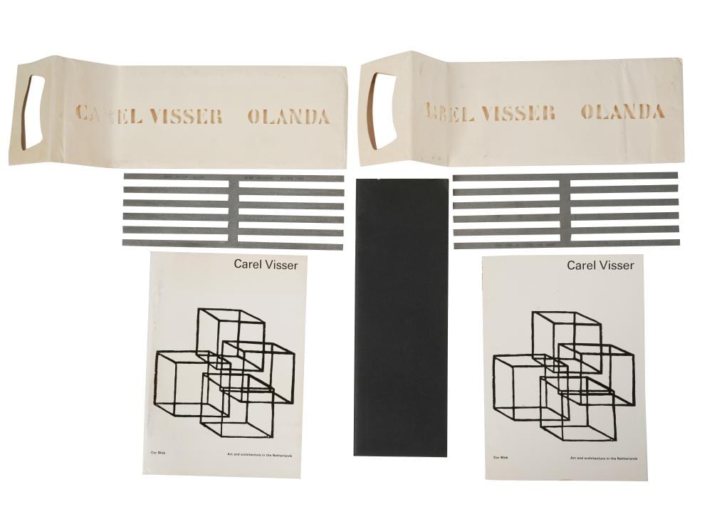 Carel Nicolaas Visser comparable auction result: carel nicolaas visser 1928 2015 two works