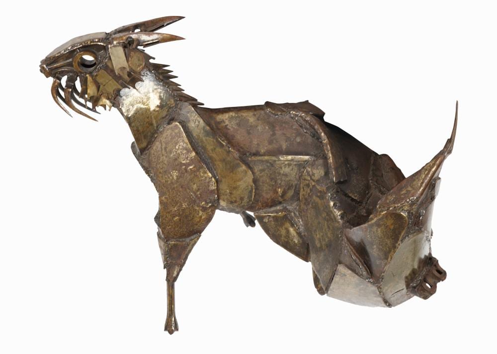 Víctor Delfín comparable auction result: victor delfin b 1927 animal figure