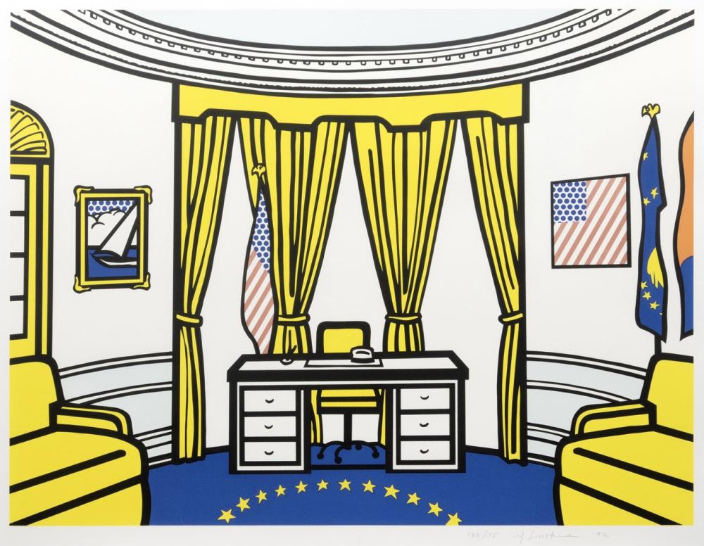 Roy Lichtenstein_The Oval Office comparable sale
