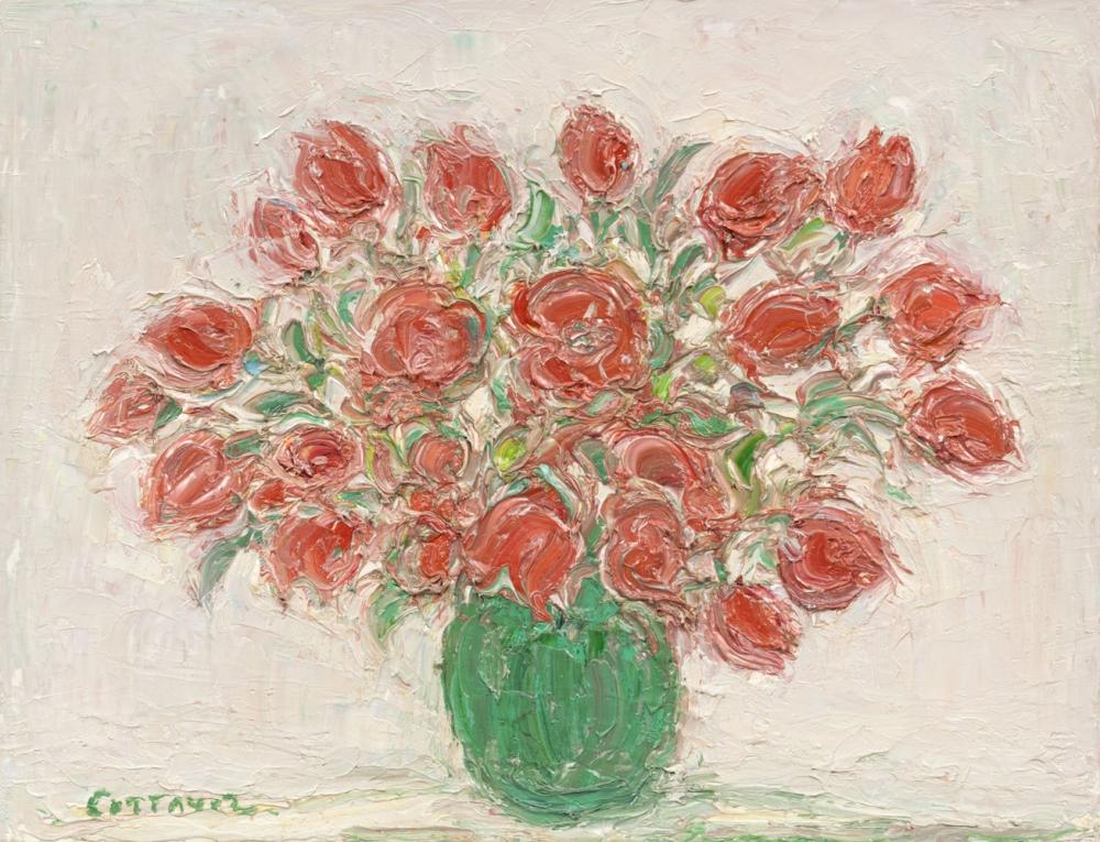 André Cottavoz comparable auction result: andr cottavoz le bouquet rouge