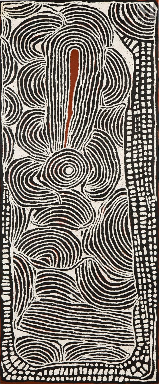 Ningura Napurrula comparable auction result: ningura napurrula c 1938 2014 sans titre