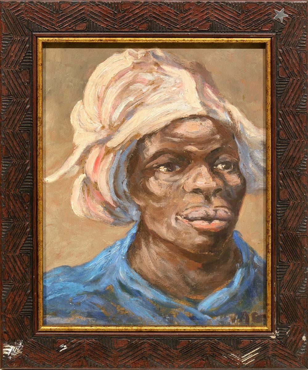 Allerley Glossop comparable auction result: allerley glossop sa 1870 1955 oil portrait signed with initials 23 x 19