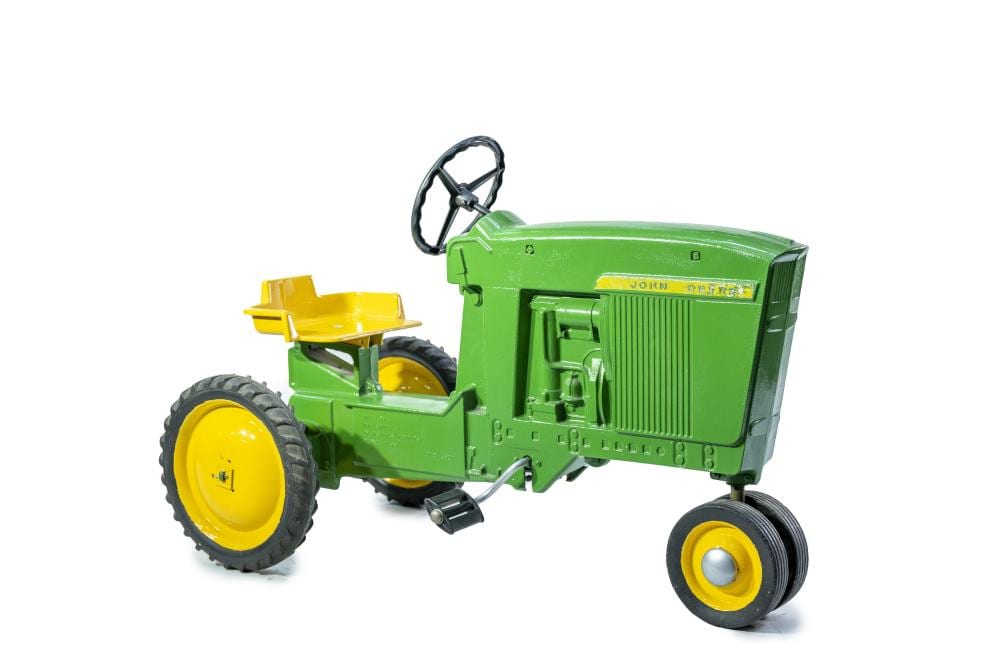A John Deere Pedal tractor, sold by Bonhams, lot 413 — auction record photograph