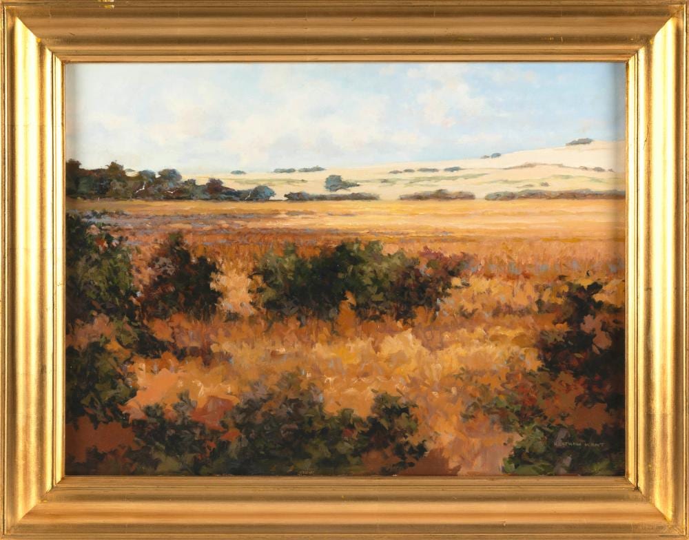 herman latham kent massachusetts 1930 2010 high dunes provincetown oil on canvas 18 x 24 framed 23 x 29 · Eldred's · 2025-10-09 H. Latham Kent comparable auction result: herman latham kent massachusetts 1930 2010 high dunes provincetown oil on canvas 18 x 24 framed 23 x 29