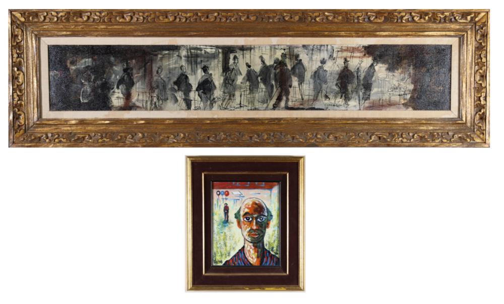 pascal cucaro two paintings · O'Gallerie · 2025-09-23 Pascal Cucaro comparable auction result: pascal cucaro two paintings